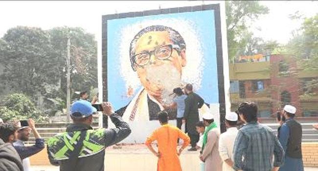 শেখ হাসিনার বক্তব্যে আবারো উত্তাল ব্রাহ্মণবাড়িয়া, ভেঙে ফেলা হয়েছে বঙ্গবন্ধুর ম্যুরাল