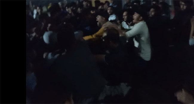 যবিপ্রবিতে দু’পক্ষের সংঘর্ষ