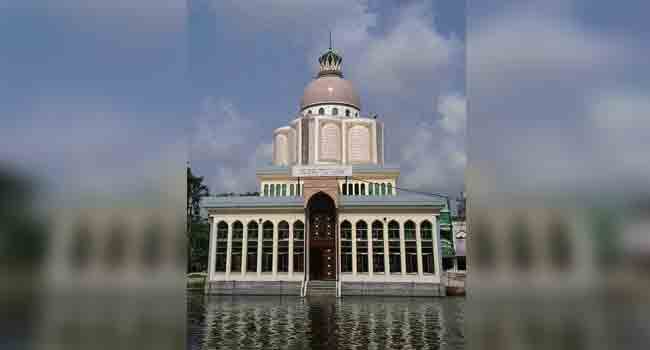 মাইজভান্ডার দরবার শরীফে মসজিদ কমপ্লেক্স নির্মাণ কাজে উদ্বোধন