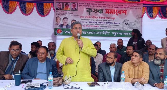 জনগণের ভোটাধিকার নিয়ে ছিনিমিনি খেলতে দেয়া হবে না : শহিদুল ইসলাম বাবুল