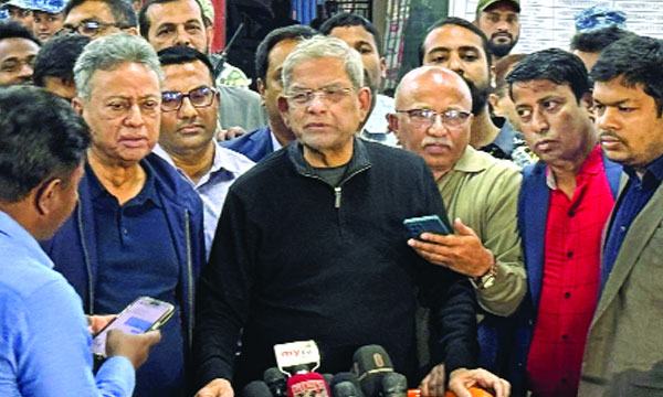 অপারেশন ডেভিল হান্ট শুরু করায় সরকারকে সাধুবাদ : ফখরুল