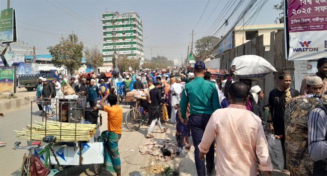 ঐক্য-সংহতি কামনায় শেষ হলো ইজতেমা