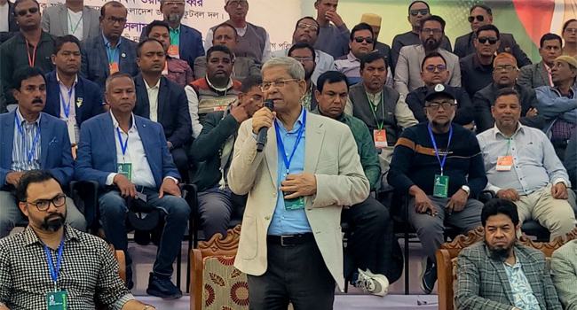 ‘নতুন বাংলাদেশ’কে নতুন করে সাজাতে হবে : মির্জা ফখরুল