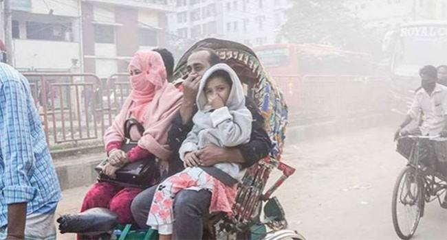 ঢাকার বাতাস ‘খুব অস্বাস্থ্যকর’, দূষণে শীর্ষে