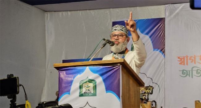 হাসিনাকে ধরে এনে ট্রাইব্যুনালের সামনে ফাঁসি দিতে হবে : সাঈদী পুত্র