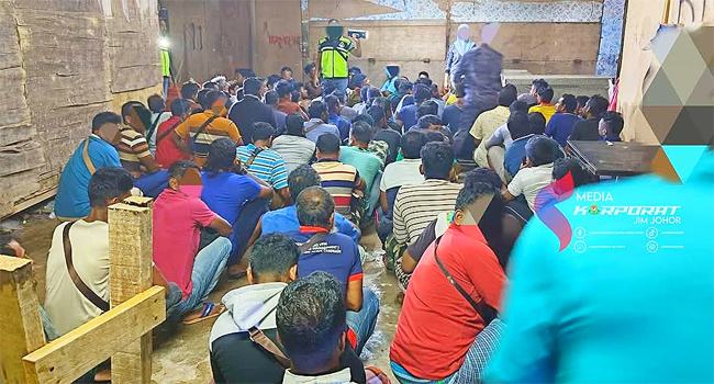 মালয়েশিয়ার জোহর রাজ্যে ৭৭ বাংলাদেশী গ্রেফতার