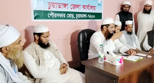 আমাদের রাজনীতি শুধু আল্লাহর জমিনে আল্লাহর দ্বীন প্রতিষ্ঠার জন্য : মামুনুল হক