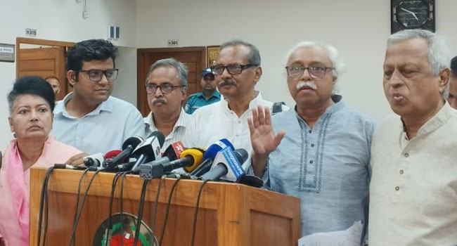স্থানীয় নির্বাচনের নামে পরিস্থিতি ঘোলার চেষ্টা : ইসির সাথে বৈঠক শেষে বাম জোট