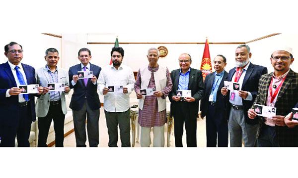মাতৃভাষা দিবস উপলক্ষে স্মারক ডাকটিকিট অবমুক্ত করলেন প্রধান উপদেষ্টা
