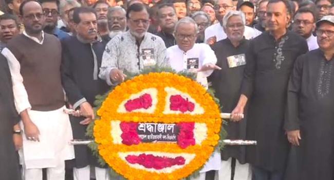 ৫২ জাতীয় স্বাধীনতার প্রথম সোপান : রিজভী