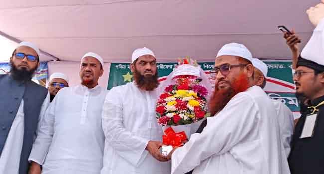 সহস্রাধিক কর্মী নিয়ে খেলাফত মজলিসে যোগ দিলেন নুর হোসাইন নুরানী