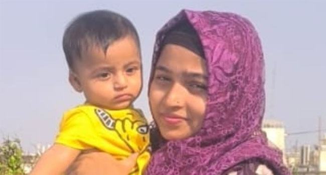 শাশুড়ির লাশ দেখতে যাওয়ার পথে সড়ক দুর্ঘটনায় বউ-নাতি নিহত
