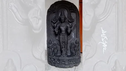 সাভারে ১৬৫ কেজি বিষ্ণুমূর্তি উদ্ধার, গ্রেফতার ১