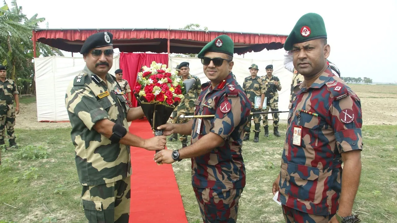 অনুপ্রবেশ ও চোরাচালান রোধে একমত বিজিবি-বিএসএফ