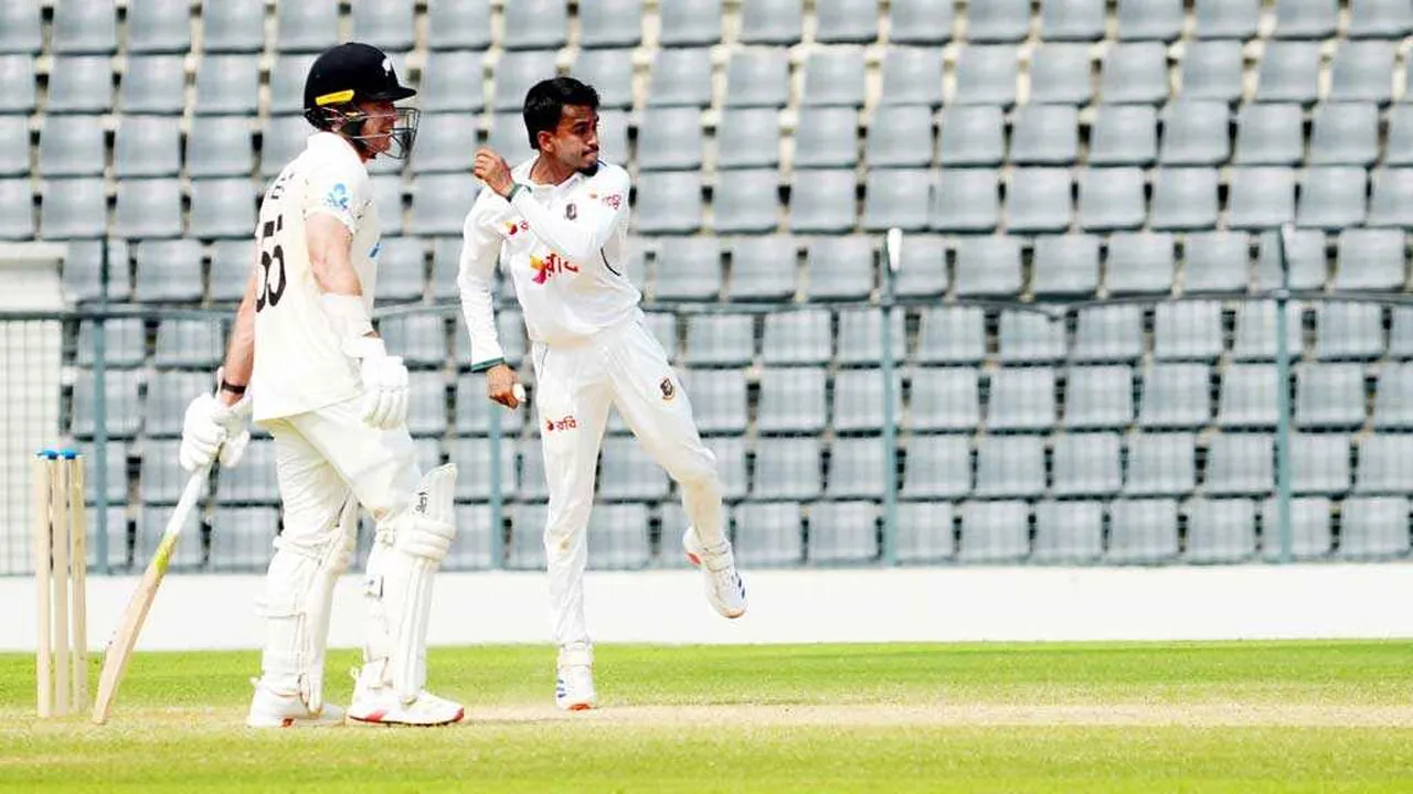 তৃতীয় দিন শেষে বড় ইনিংস গড়ার পথে নিউজিল্যান্ড