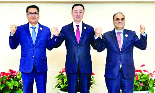 বাংলাদেশ পাকিস্তান চীন ত্রিপক্ষীয় প্লাটফর্ম গঠন