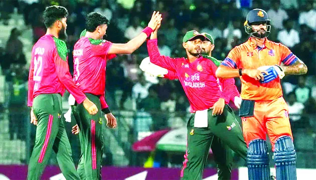 দাপুটে জয়ে সিরিজ বাংলাদেশের
