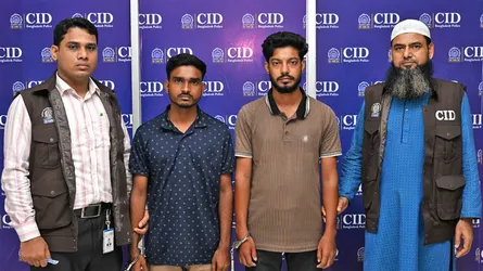 বিদেশী অনলাইন জুয়া সাইটের অ্যাডমিনসহ গ্রেফতার ২