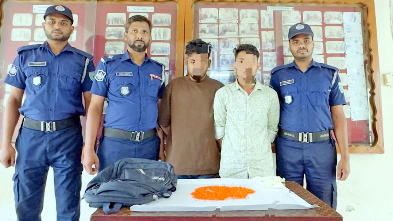 2-arrested-with-huge-quantity-of-Yaba-in-Sylhet
