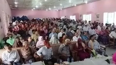 ব্যতিক্রমী আয়োজনে বিদায়ী ২১ শিক্ষককে সংবর্ধনা