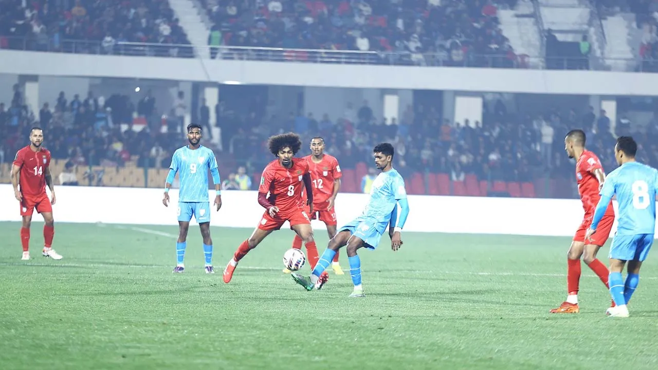 ভালো খেলেও ভারতের বিপক্ষে বাংলাদেশের ড্র