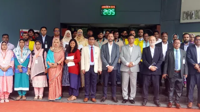 ঢাকা ইপিজেডে শ্রমিক কল্যাণ ও শ্রম ব্যবস্থাপনার প্রশংসায় আইএলও কান্ট্রি ডিরেক্টর