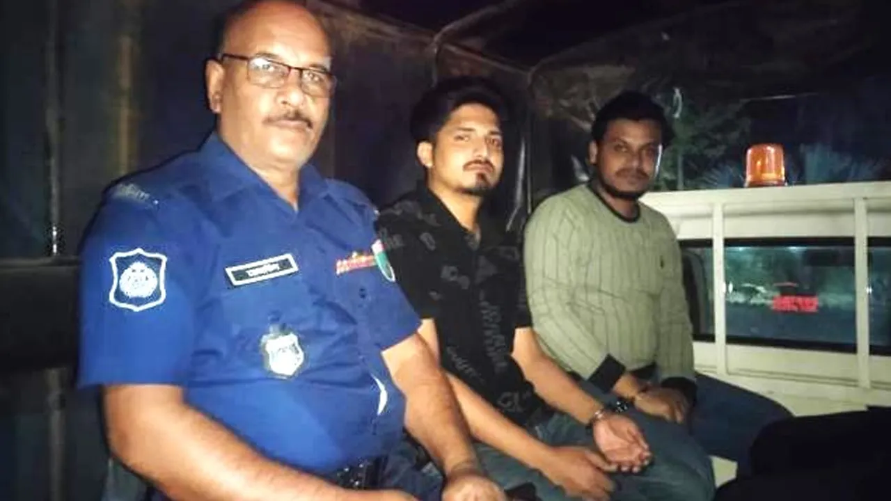মেহেরপুরে নিষিদ্ধ সংগঠন ছাত্রলীগের ২ নেতা গ্রেফতার