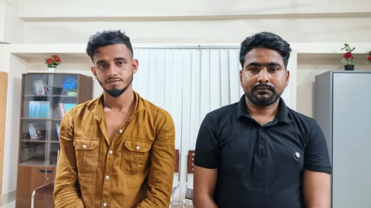 মনোহরদীতে অস্ত্র বিক্রির সময় বঙ্গবন্ধু প্রজন্ম লীগের নেতাসহ আটক ২