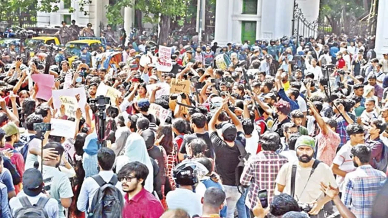 ‘মার্চ ফর জাস্টিস’ কর্মসূচিতে পুলিশের বাধা