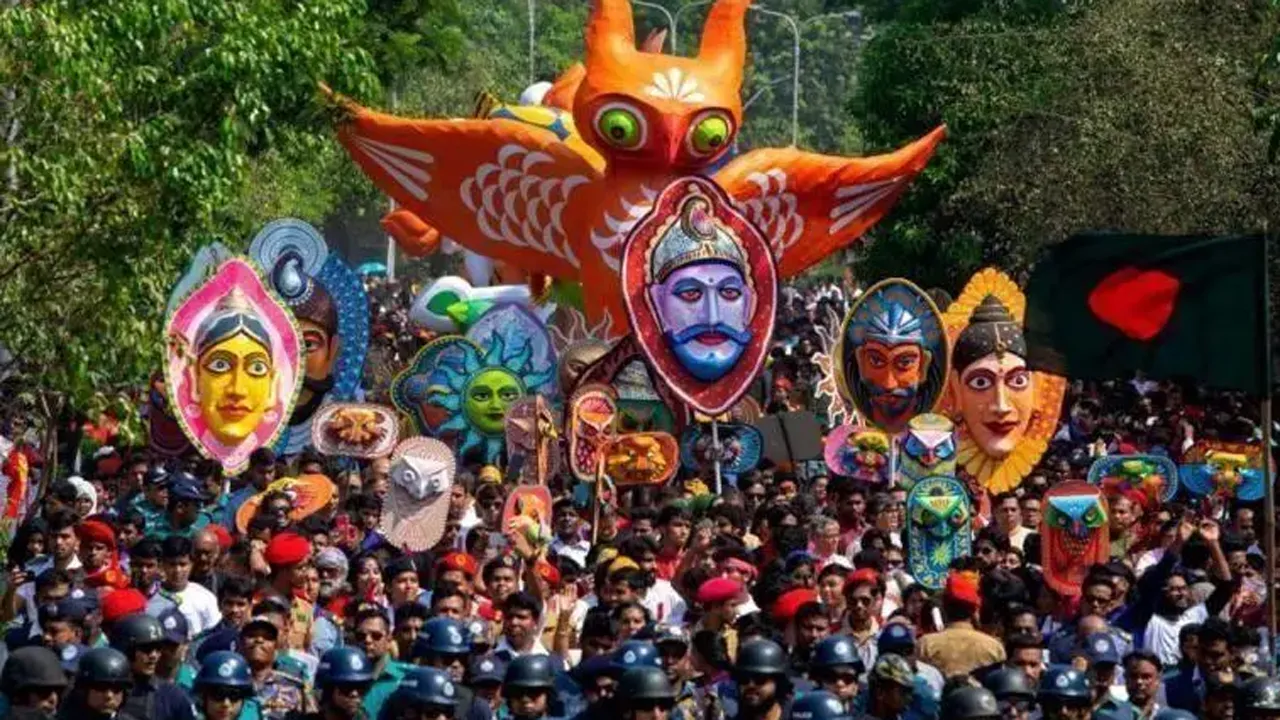 সকাল ৯টায় শুরু হবে নববর্ষের আনন্দ শোভাযাত্রা