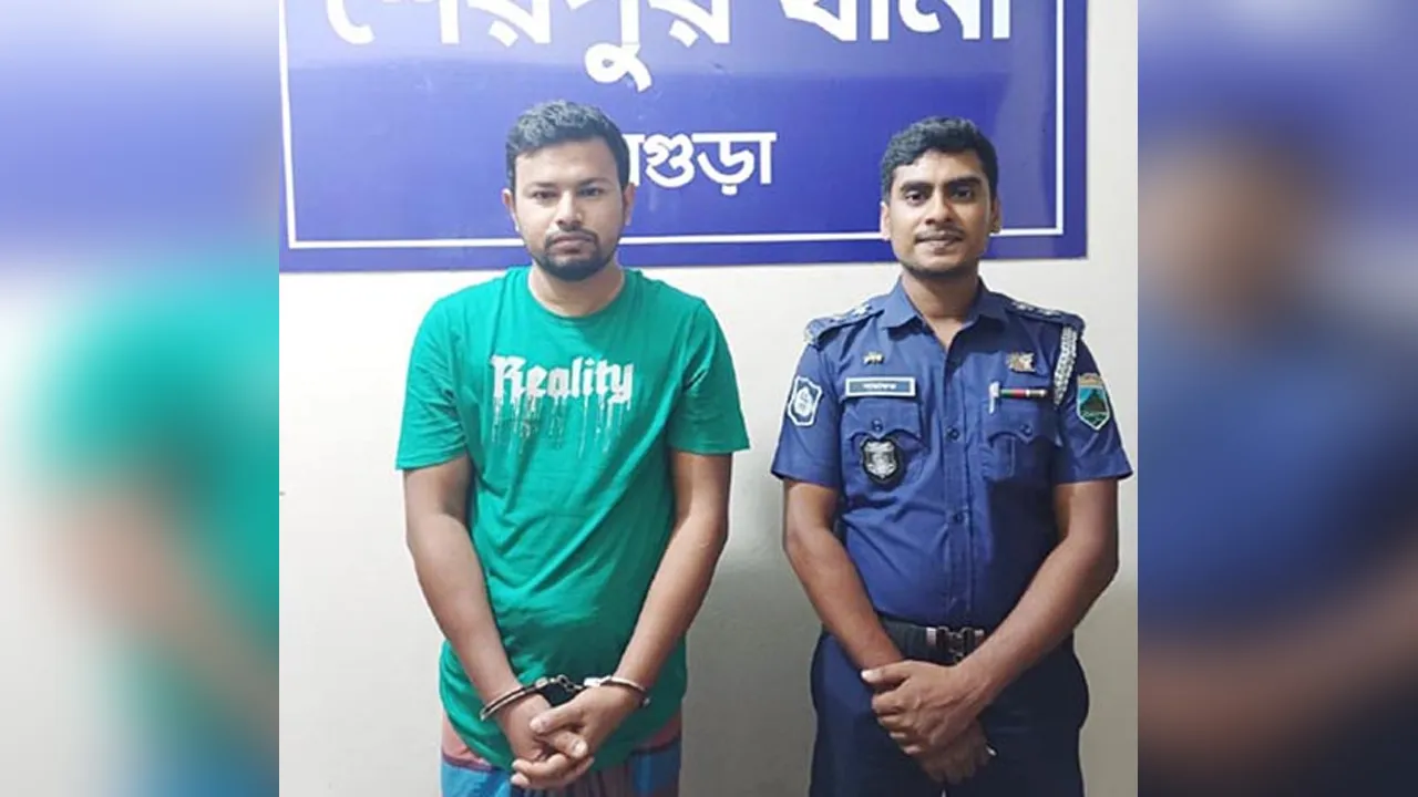 বগুড়ায় হত্যাচেষ্টার মামলায় ছাত্রলীগ কর্মী গ্রেফতার