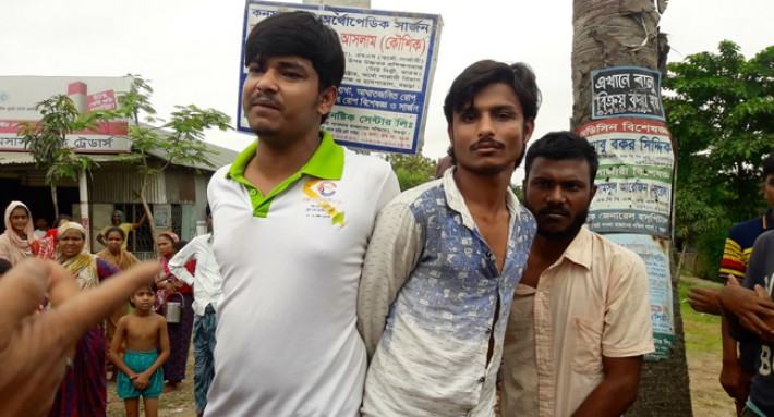 সিংড়ায় ডাকতি চেষ্টা : ৫ যুবক আটক
