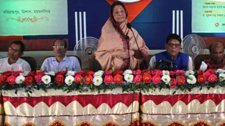 গান গাইলেন রওশন এরশাদ