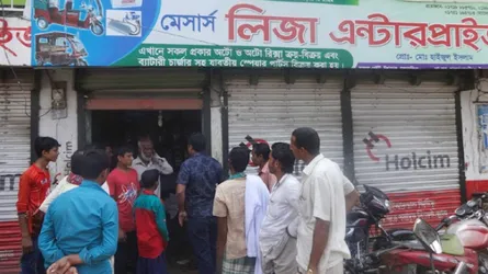 ঈশ্বরগঞ্জে এসবি মার্কেটে দুর্ধর্ষ চুরি
