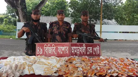 বেনাপোলে ২০ লাখ টাকার ইমিটেশন গহনা জব্দ