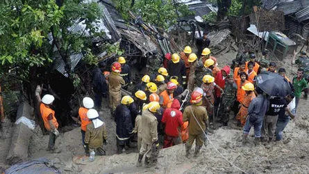 রাঙ্গামাটিতে আরো ভূমিধসের আশঙ্কা