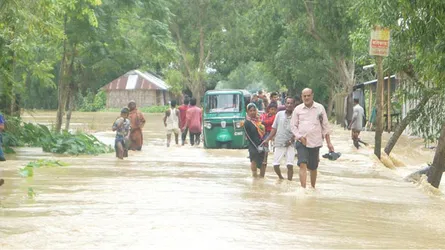 পানিবন্দি ৫০ হাজার মানুষের ঈদ আনন্দ মাটি