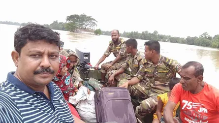 কমলগঞ্জে ভয়াবহ বন্যায় ৫ জনের প্রাণহানী