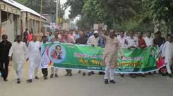 সরিষাবাড়ীতে আ‘লীগের শোভাযাত্রা ও মাদক বিরোধী র‌্যালী