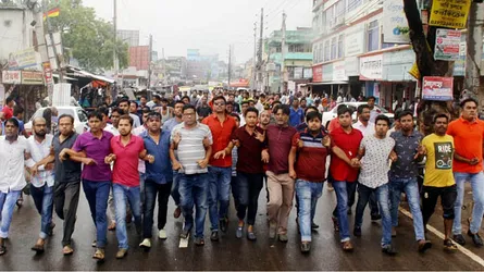 খালেদা জিয়ার মুক্তির দাবিতে যশোরে বিক্ষোভ