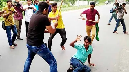 কোটা আন্দোলন দমনে আগ্রাসী ভূমিকায় রাবি ছাত্রলীগ