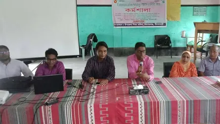 নীলফামারীতে যোগাযোগ কৌশল ও মনিটরিং কর্মশালা অনুষ্ঠিত