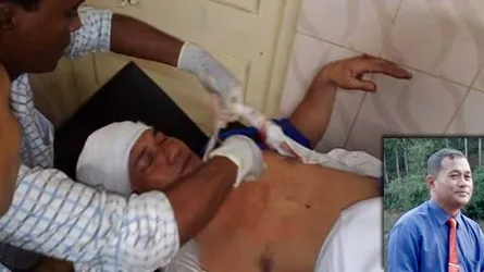 খাগড়াছড়ি উপজেলা চেয়ারম্যানের উপর সন্ত্রাসী হামলা