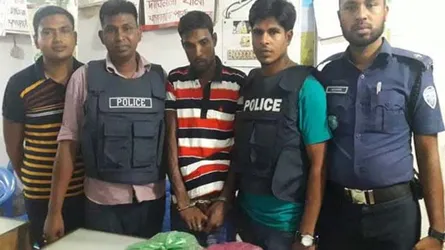 খাগড়াছড়িতে গাঁজাসহ আটক ১