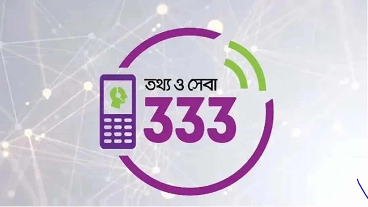 ৩৩৩-তে ডায়াল করে মিলবে নির্বাচন ও গণভোটের তথ্য