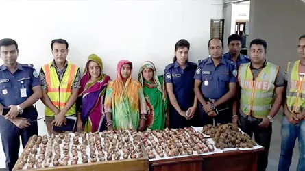 কুমিল্লায় সুপারির ভিতরে ২৪ হাজার ইয়াবা: আটক ৩ নারী
