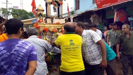 নড়াইলে ১১৬ বছরের ঐহিত্যবাহী রথযাত্রায় মিলন মেলা