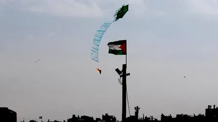 ফিলিস্তিনের ঘুড়ি নিয়ে মহাআতঙ্কে ইসরাইল