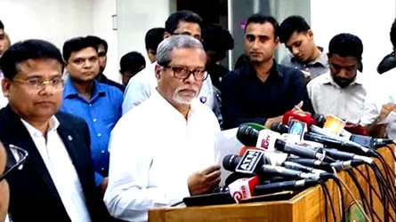নির্বাচনের পরিবেশ নিয়ে সন্তুষ্ট সিইসি