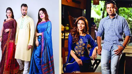 পোশাকে ঈদুল  আজহা রঙের ঝলক